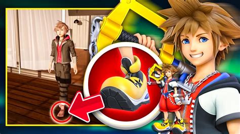 Sora REDUCED The Size of His Feet